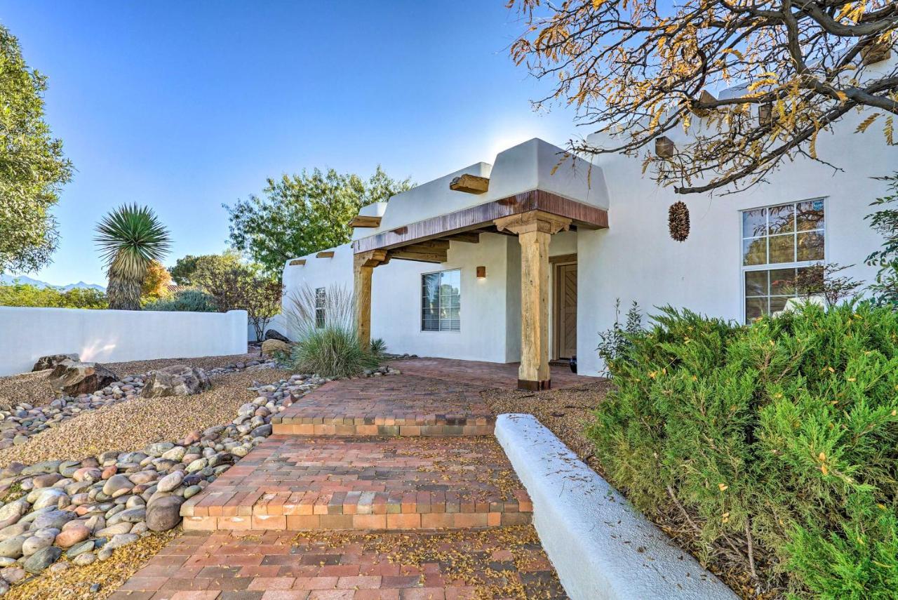 Las Cruces Home La Casa Blanca With Courtyard Екстериор снимка