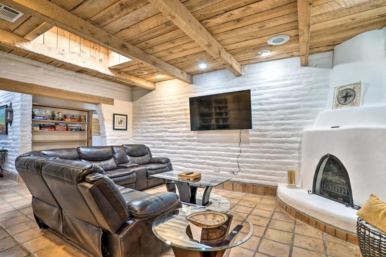 Las Cruces Home La Casa Blanca With Courtyard Екстериор снимка