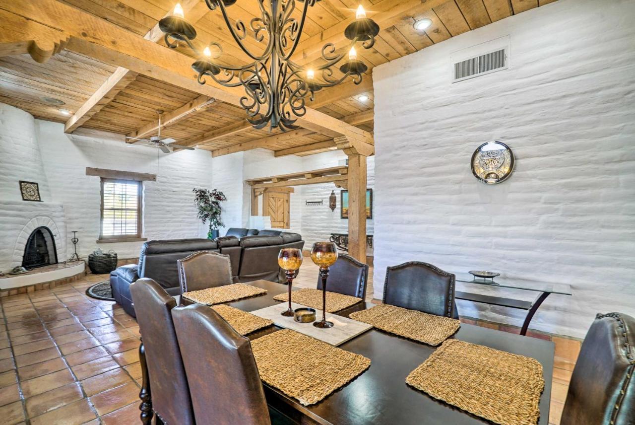 Las Cruces Home La Casa Blanca With Courtyard Екстериор снимка