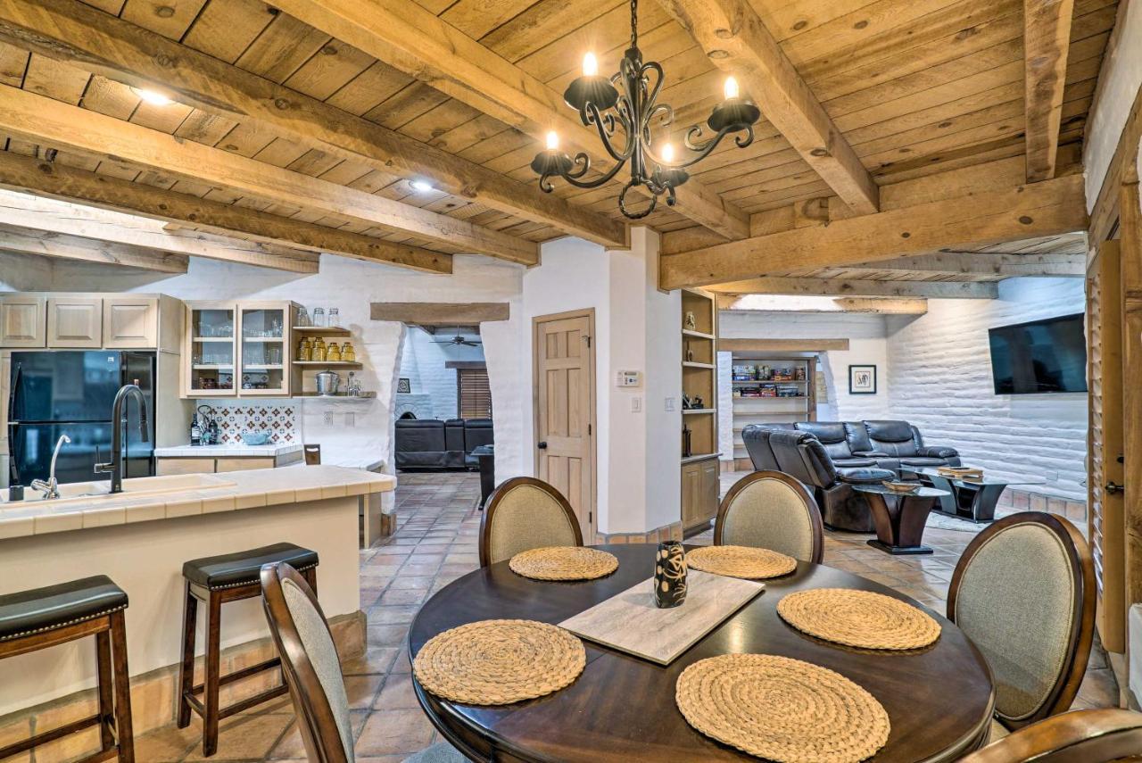 Las Cruces Home La Casa Blanca With Courtyard Екстериор снимка