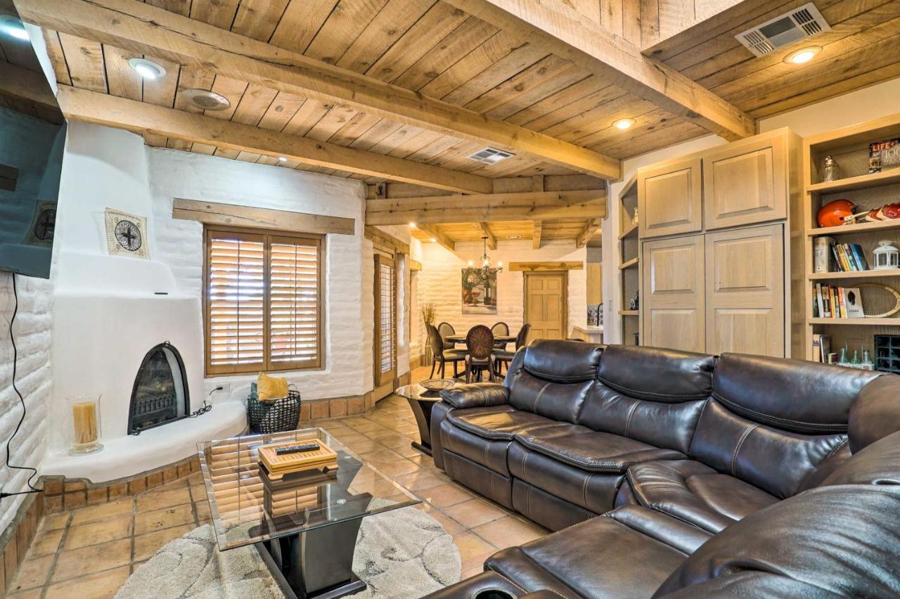 Las Cruces Home La Casa Blanca With Courtyard Екстериор снимка