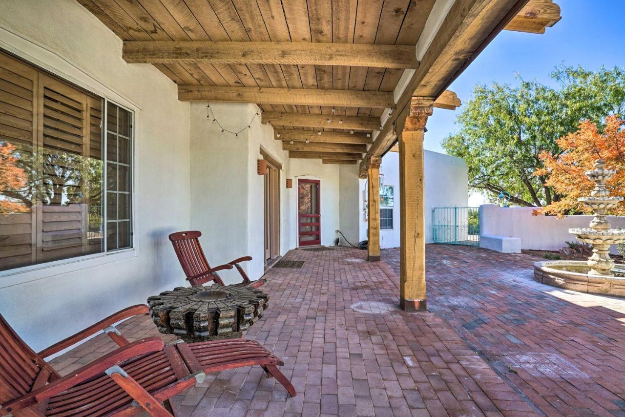 Las Cruces Home La Casa Blanca With Courtyard Екстериор снимка