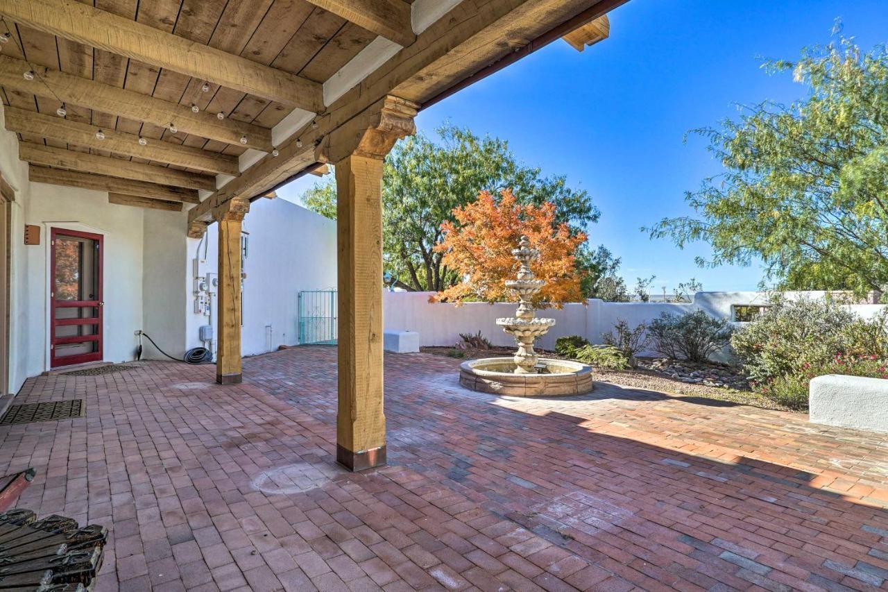 Las Cruces Home La Casa Blanca With Courtyard Екстериор снимка